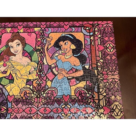 Ceaco 2021 Disney Princess Collage 1000 Piece Puzzle 26.6" x 19" Bonus Poster - Picture 5 of 11